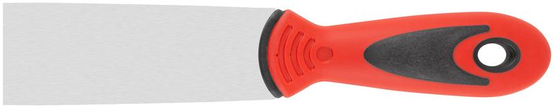 Шпатель 40мм прорезиненная ручка нерж. сталь КУРС 06711