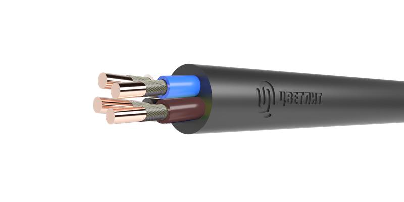 Кабель ВВГнг(А)-FRLS 4х4 ОК (N) 0.66кВ (м) Цветлит 00-00140702