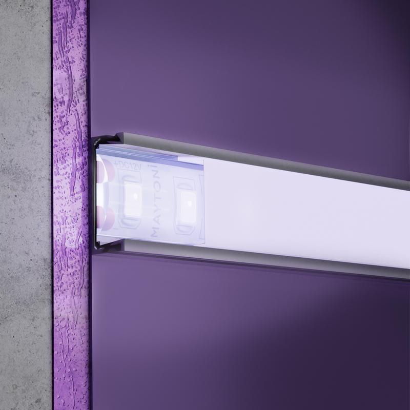 Лента светодиодная 12В 2835 9.6Вт/м 6000К IP65 (уп.5м) Maytoni 10113