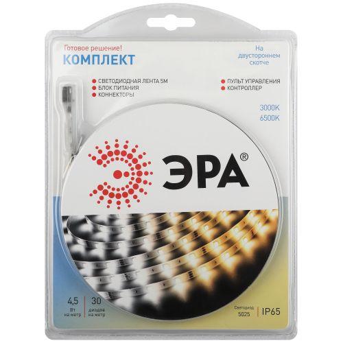 Комплект светодиодной ленты с регулируемой цветовой температурой 5025kit 4.5-30-12-3000K/6500K-IP65 Эра Б0053981
