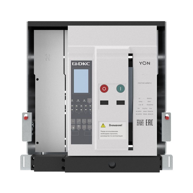 Выключатель автоматический воздушный 4P 630А 66кА pro ANX06N расцепитель ETE выкатн. горизонт./вертикал. подключение YON ANX06NS4DH622200K