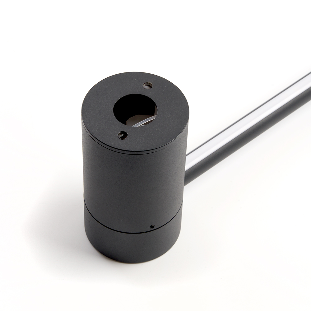 Светильник светодиодный ДБО-10w 4000К 550Лм Lines черный