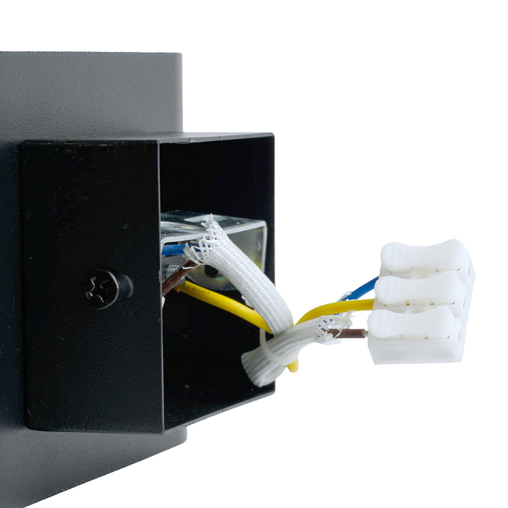 Светильник ДБО G9 без лампы черный