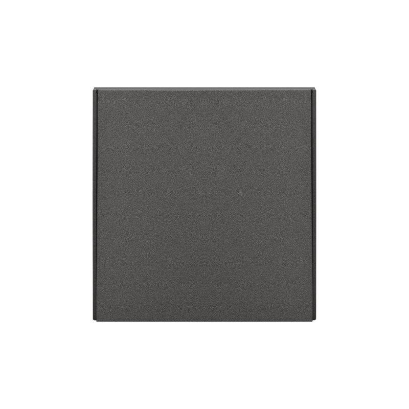 Выключатель 1-кл. СП STRONG MIELE 10А графит Kranz KR-78-0705-6