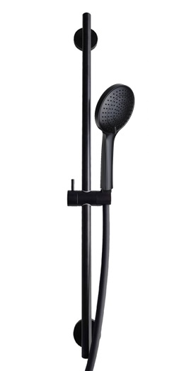 ZSAL146NO Душ.стойка из латуни GINEVRA 755мм, фиксаторы неподвиж. из металла, поворот.подвиж.крепл.для душа, душ GINEVRA из ABS 3 режима, диам.110мм, шланг из PVC 1500мм