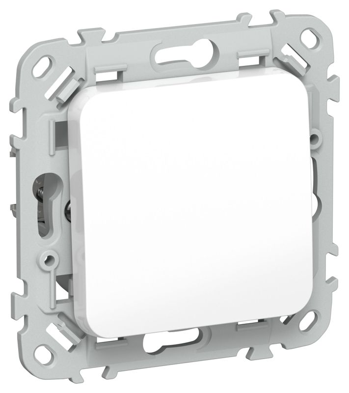 Выключатель 1-кл. СП FLITE ВС11-1-0-ФлБ 10А механизм бел. IEK FI-V10-0-10-1-K01