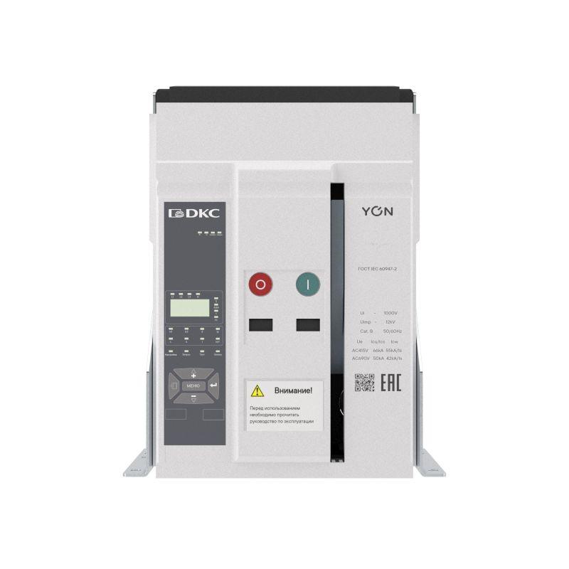 Выключатель автоматический воздушный 3P 1250А 66кА pro ANX12N расцепитель ETA стац. горизонт./вертикал. подключение YON ANX12NS3FH522200K