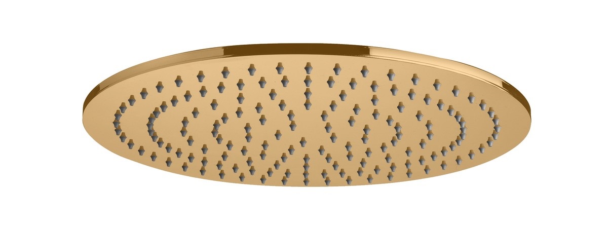 Верхний душ d.300 MASTER KING 8 мм, антикальц., Золото медовое ZSOF079HG