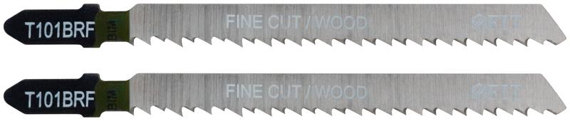 Полотно по дереву Bimetal шлифованные под свободным углом реверс. зубья 100/74/2.5мм (T101BRF) (уп.2шт) FIT 40956