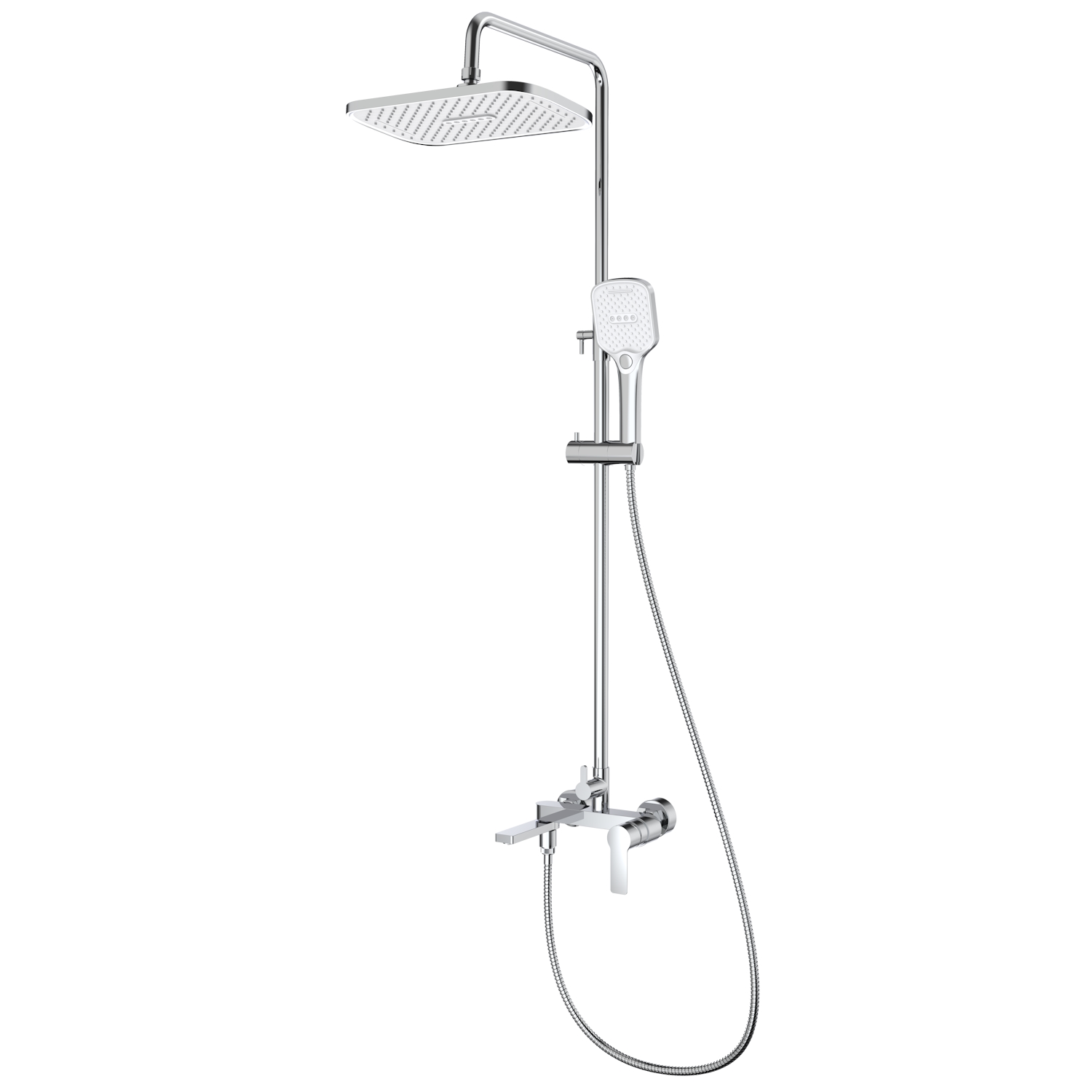 Душевая система Splenka S06.24, хром