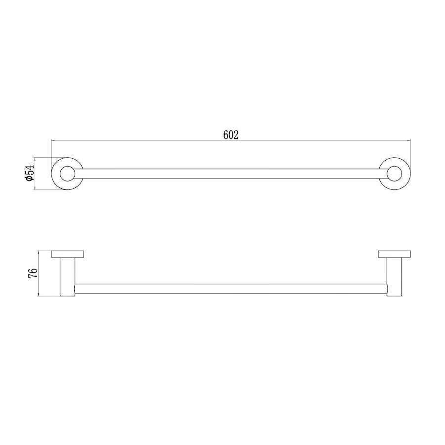 Полотенцедержатель Savol S-005624Q, графит