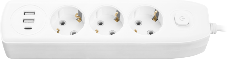 Удлинитель 90 839 OPE-USB-03-300-ESC-3x1 ОНЛАЙТ 90839