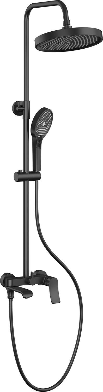 HB24553-3 Душевая система Оружейная сталь Haiba (336431)