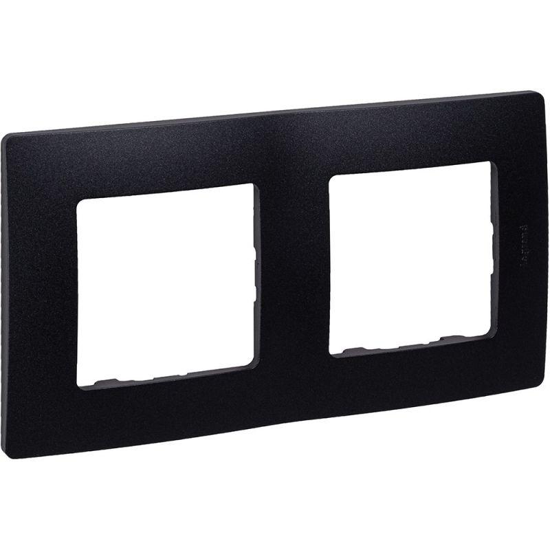 Рамка 2-м Etika антрацит IEK 672582