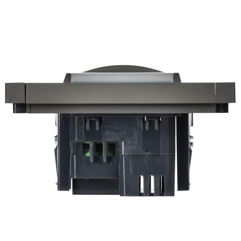 Датчик движения FORTE&PIANO FP356 с LED подсветкой сер. IEK FP-MS11-N-150-05-K03