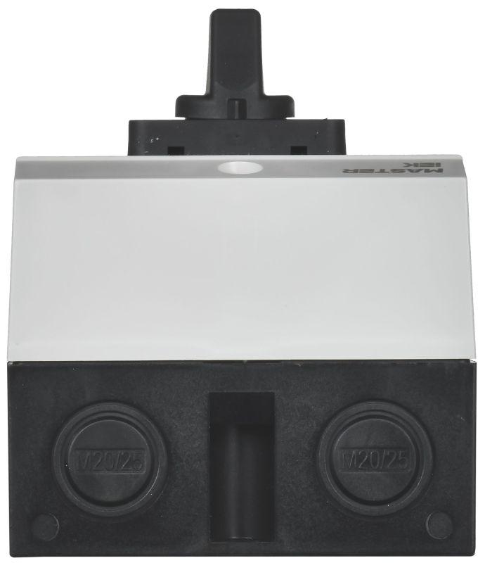 Переключатель кулачковый 10А (сх. 53) в боксе стандартная рукоятка IEK MI-CS20-010-053