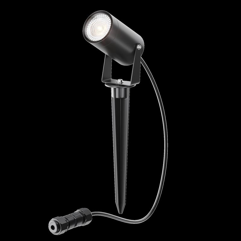 Светильник Scope 1х20Вт GU10 IP65 ландшафтный Maytoni O025FL-01B