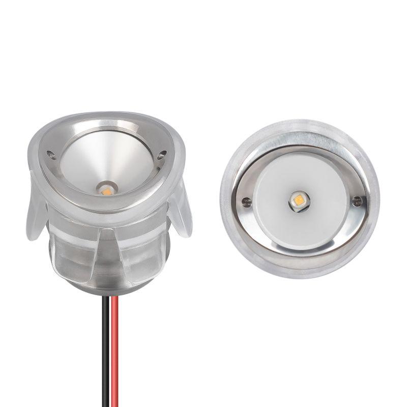 Светильник ALT-LODESTAR-HANDRAIL-R27-1.5W Day4000 SL 70deg 12-24В 1.5Вт 4000К IP67 ландшафтный метал. Arlight 052582