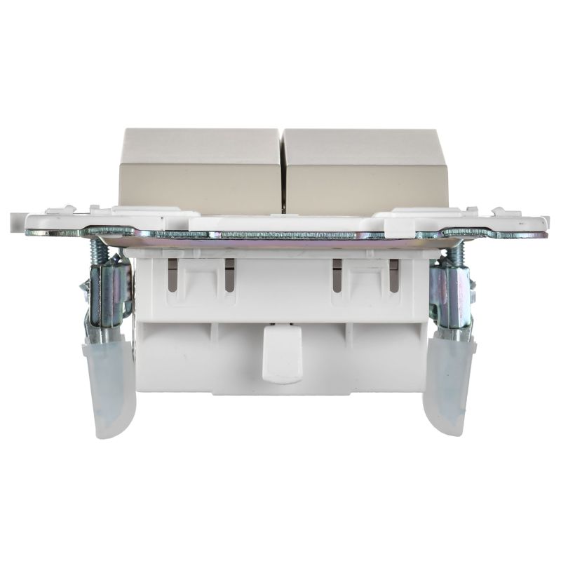 Выключатель проходной 2-кл. SKANDY 10А SK-V05B беж. IEK SK-V22-0-10-K10