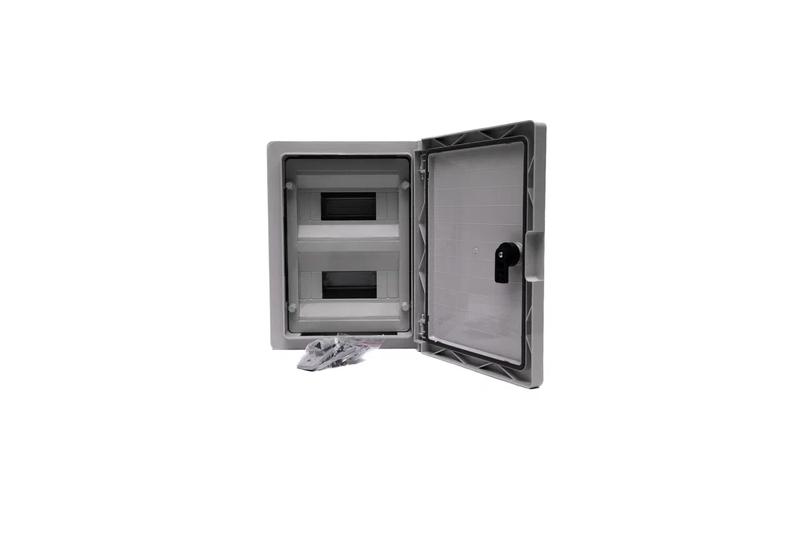 Корпус щита распределительного 250х330х130мм Din-рейки 18M (2х9) навесной пластик Cetinkaya Pano CP5102