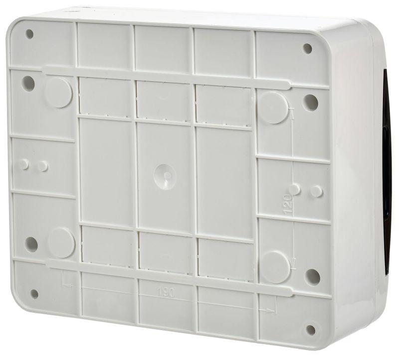 Корпус ЩРН-П-12 TEKFOR IP41 черн. прозр. дверь пластик. IEK TF5-KP12-N-12-41-K01-K03