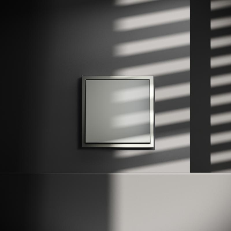 Переключатель перекрестный 1-кл. СП S70 механизм сталь Voltum VLS010505