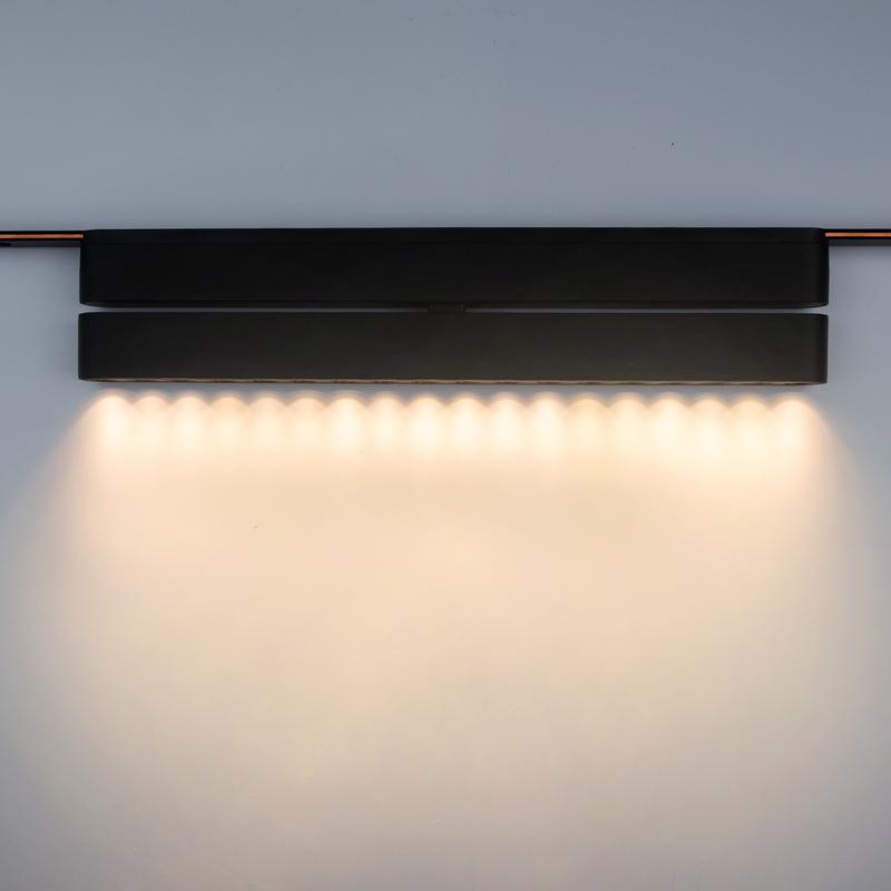 Светильник светодиодный трековый MTR16 1318R 18Вт 3000К spot 36град. BL IP20 низковольтный Pro черн. JazzWay 5057036