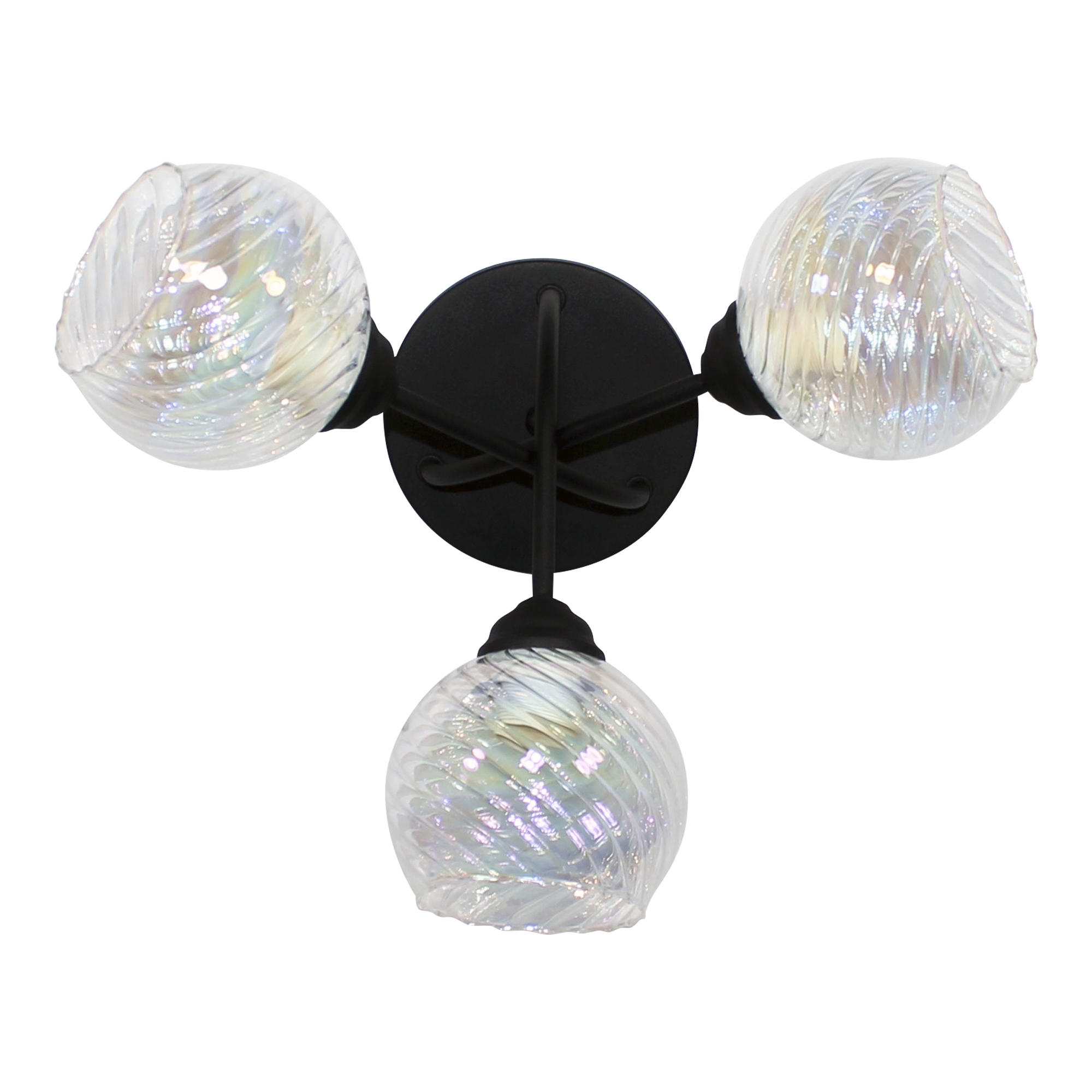 Светильник потолочный Вита 131 черн.муар. НПБ 01-3х60-193 Е27