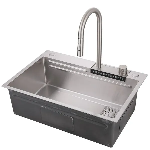 Кухонная мойка ABBER Wasser Kreis AF2194SP сатин