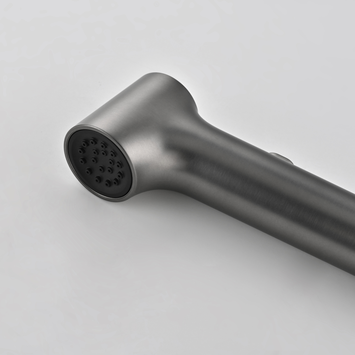 Гигиенический душ со смесителем Rose R235T, оружейная сталь