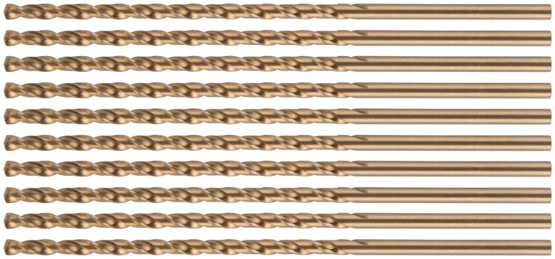 Сверло по металлу удлиненное Profi с кобальтом 5% 3х100мм (уп.10шт) Cutop 48-3-100