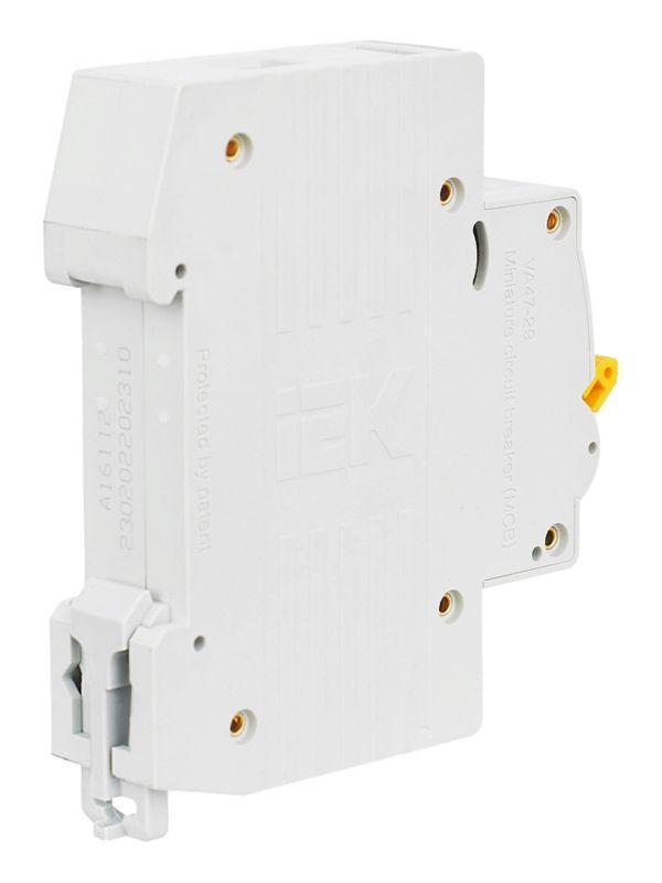 Выключатель автоматический модульный 1п C 10А 4.5кА ВА47-29 KARAT IEK MVA20-1-010-C