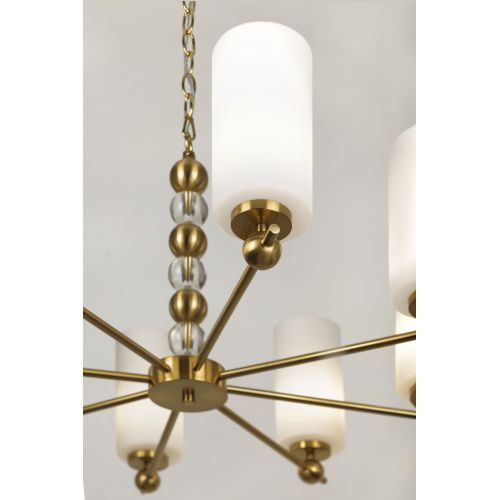 Люстра Antonella 3181-310 40Вт 8хE27 модерн Rivoli Б0068071