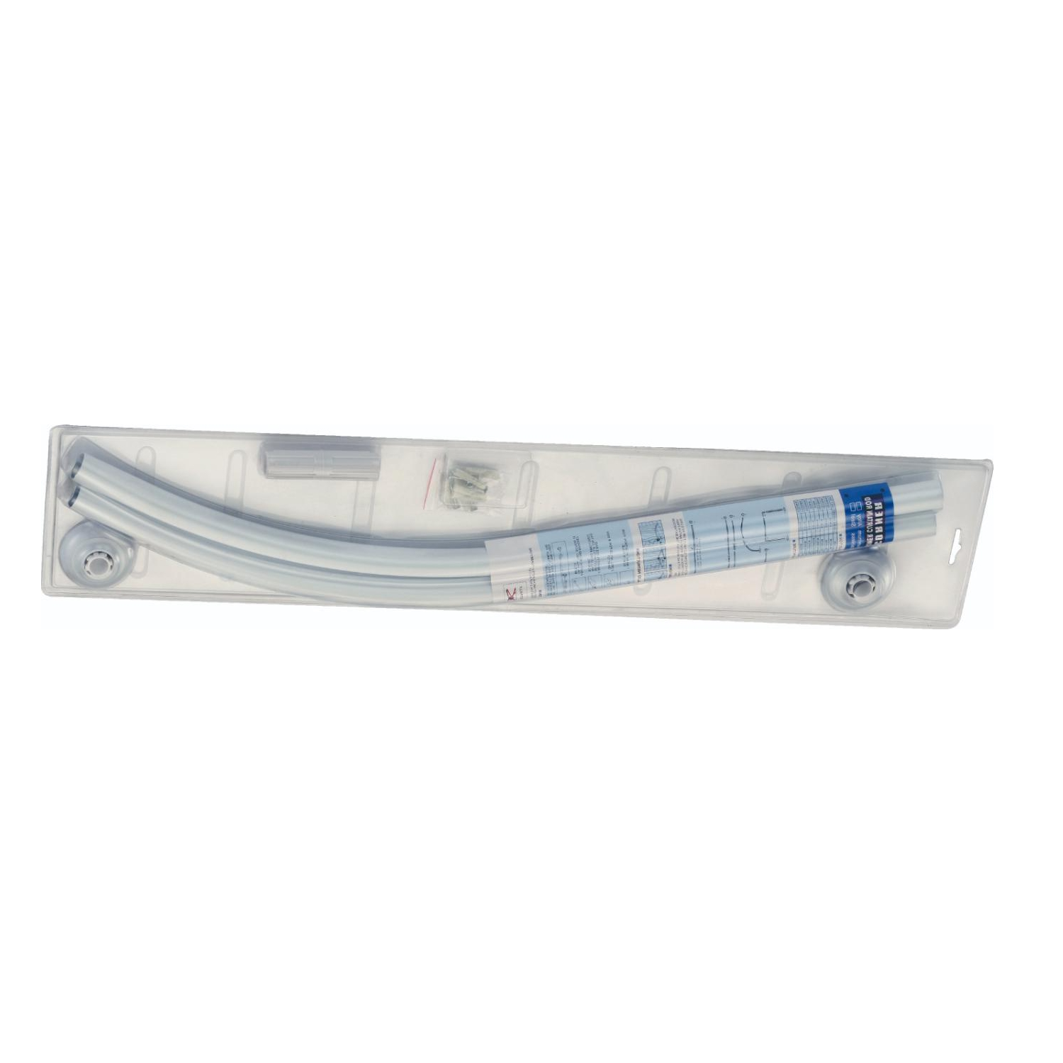 Карниз угловой для ванной Savol  S-09090U, белый