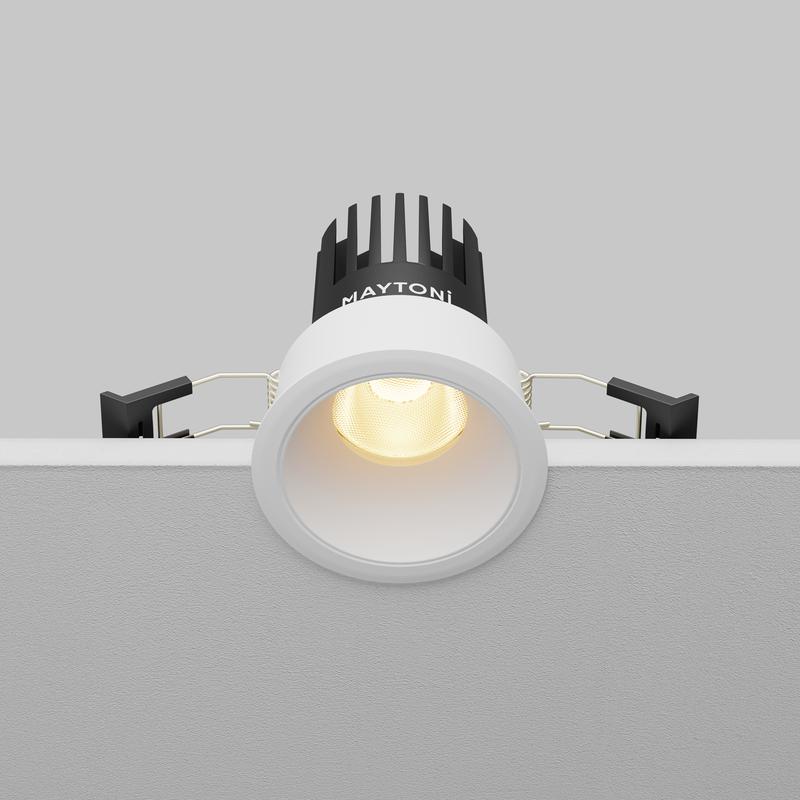 Светильник Dip 2700К 10Вт 50град. встраив. Maytoni DL115-10W-2.7K-W