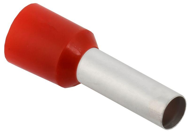 Наконечник НШВИ 10-14 темн. красн. (уп.100шт) IEK UGN11-010-014-100