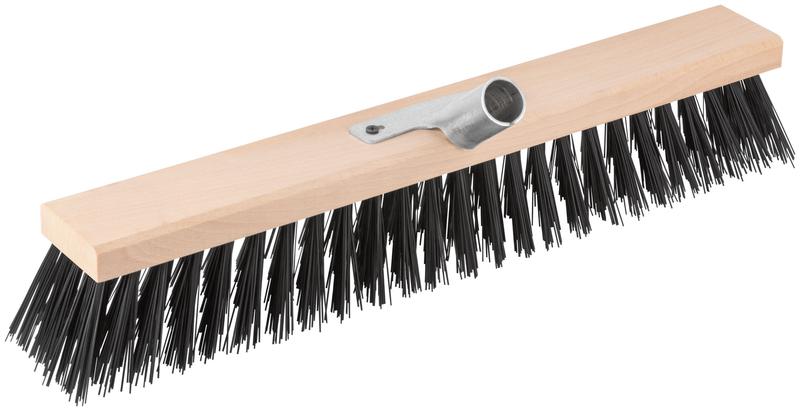 Щетка уличная Профи деревянная жесткая щетина металлическая тулейка под углом 5-ти рядная 500х65мм FIT 68057
