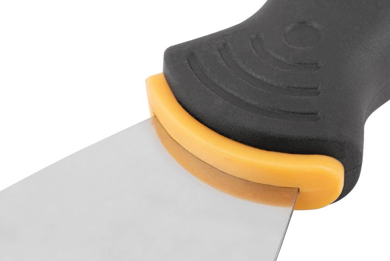 Шпатель нерж. сталь прорезиненная ручка 2. 5дюйм (63мм) FIT 06694