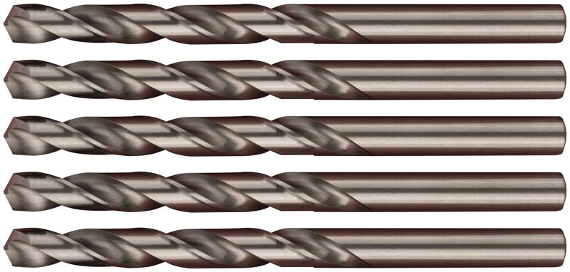 Набор сверл по металлу Profi 8х117мм с кобальтом 5проц. (уп.5шт) Cutop 48-80-5