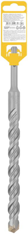 Бур по бетону SDS PLUS профи W-образная вставка двойная спираль 20х260мм FIT 32828