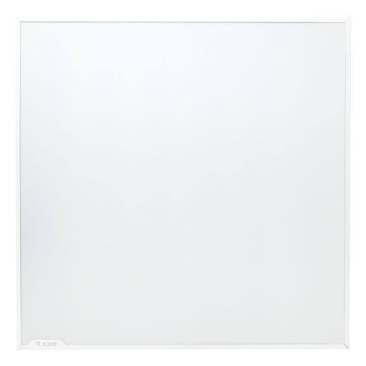 Светильник светодиодный ДВО-1002 36Вт 4000К IP40 595х595х50 опал равномерн. панель EKF LPL-1002-OP-36-4000-40