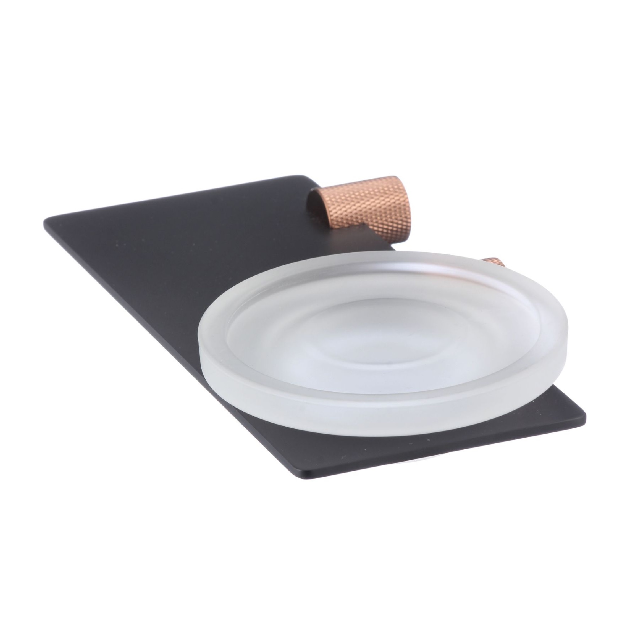 Мыльница Savol S-002159HD, черный/бронза