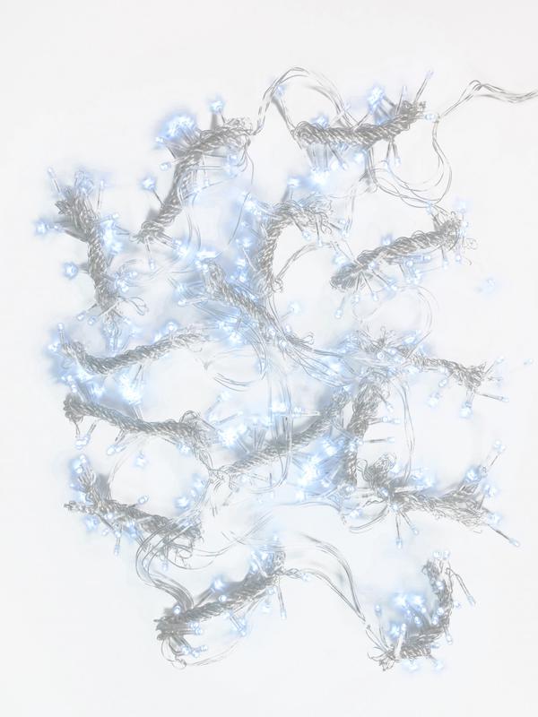 Гирлянда "Занавес" ICLLD300W-C 300LED бел. 3х3м 8режимов IP20 SHLights 4690601052988