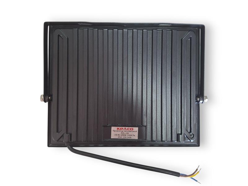 Прожектор светодиодный СДО 02-150 150Вт 6500К IP65 11000лм 185-265В 240х195х20.9мм KRASO PZL-150