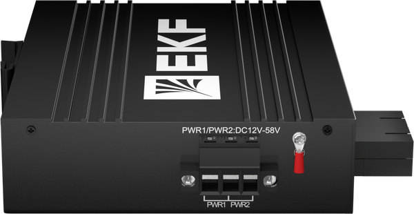Медиаконвертер 10/100/1000Base-TX в 1000Base-X разъем SC двойн. одномодовое оптоволокно 1550нм TSX EKF TSX-MC1-1GX1GT-SC