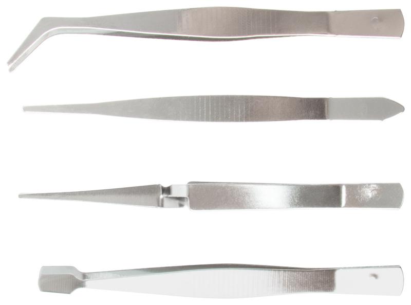 Пинцеты набор (уп.4шт) КУРС 67443