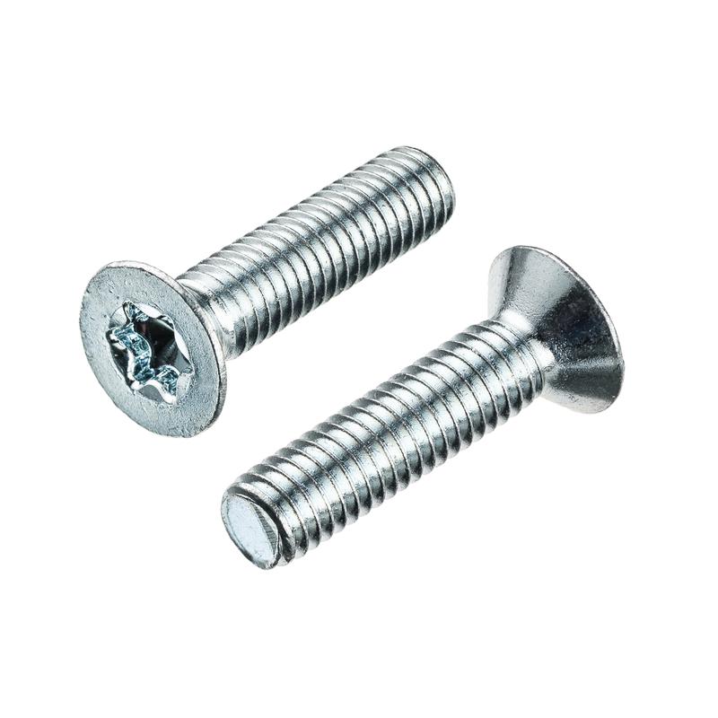 Винт с потайной головкой М5х80 DIN 965 оцинк. (уп.4шт) Tech-Krep/Zitar 103000