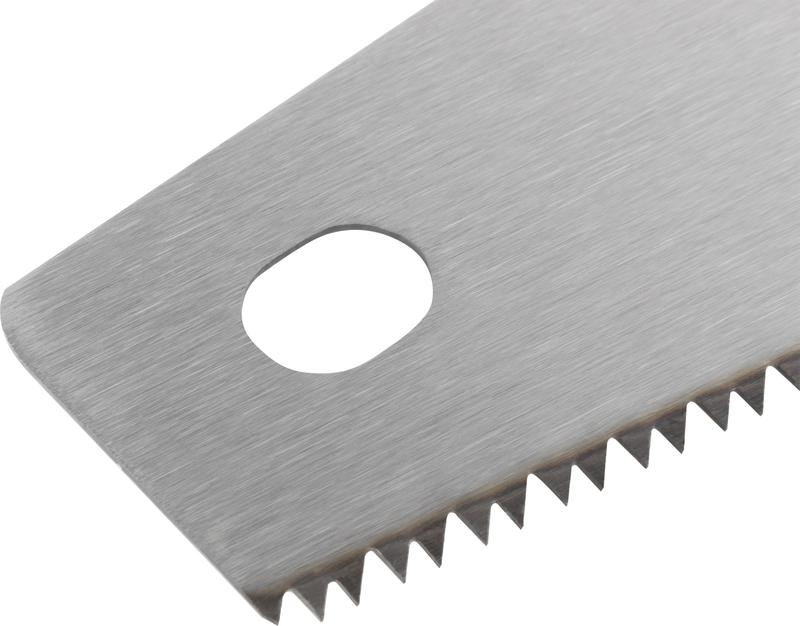 Ножовка по дереву 400мм средний каленый зуб 7 ТPI 2D заточка пластик. прорезиненная ручка КУРС 40316