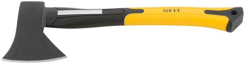Топор 600г усилен. фибергласовая ручка; кованая усилен. сталь FIT 46221