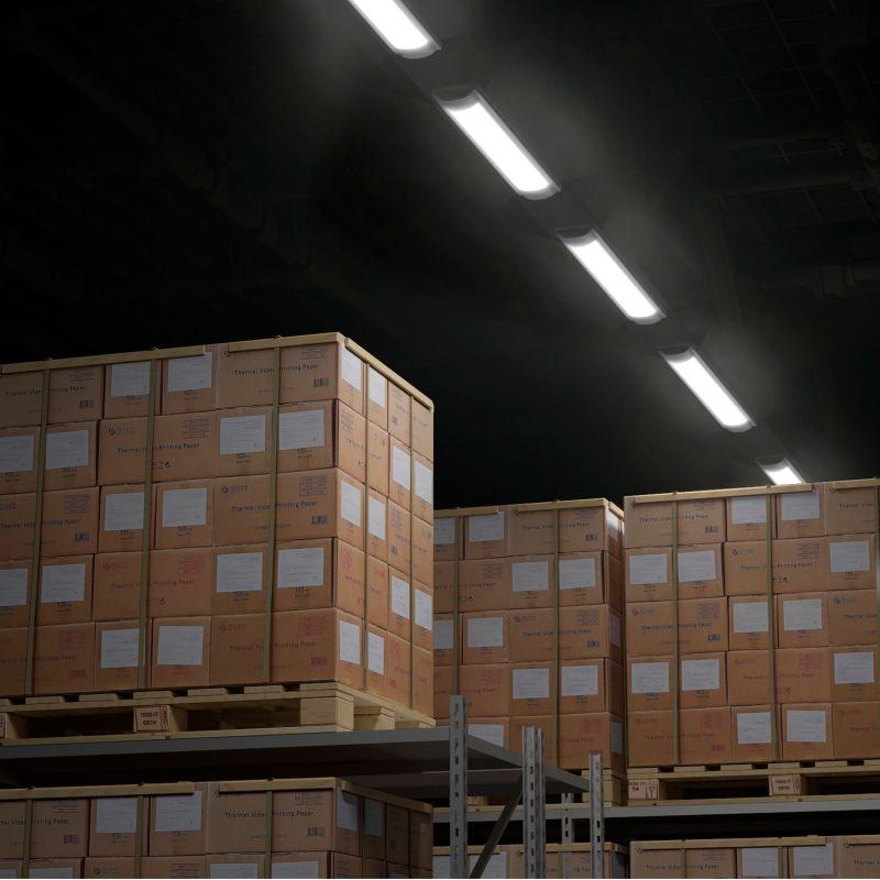 Светильник светодиодный WLF-4 18Вт 4000К IP20 1520лм 585х120х46мм ДПО линейный матов. рассеив. сталь GAUSS 844611218